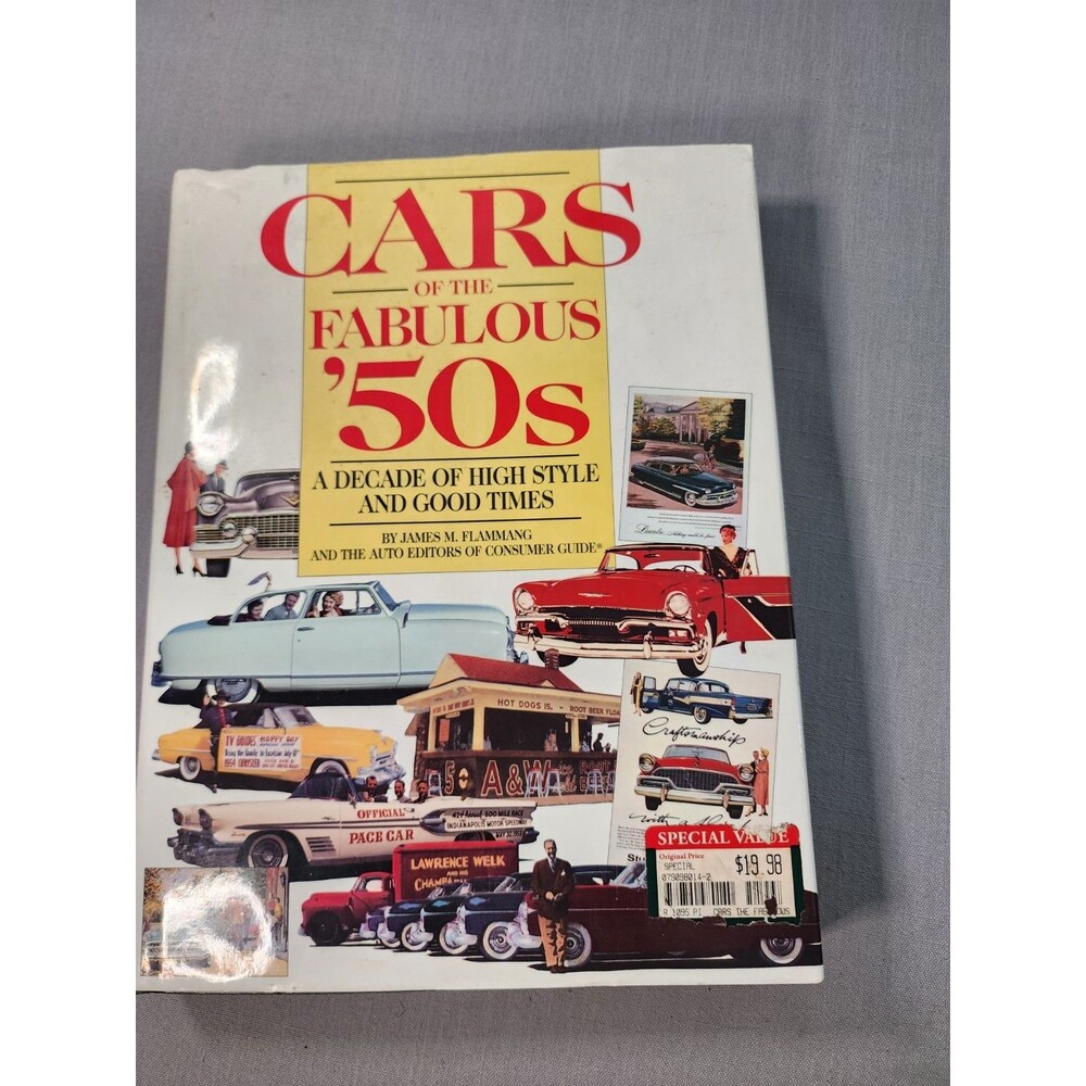 Cars of the Fabulous β50s by James M. Flammang Vintage Classic Automobile...